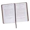 Walking With God Brown Faux Leather Devotional - Image 5