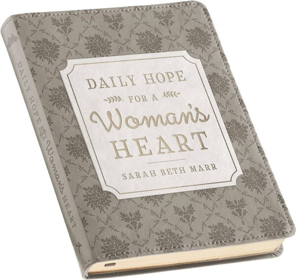 Devotional Daily Hope for a Women's Heart Faux Leather 126 2937 0