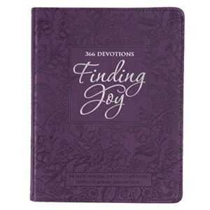 Image of Devotional Finding Joy Faux Leather