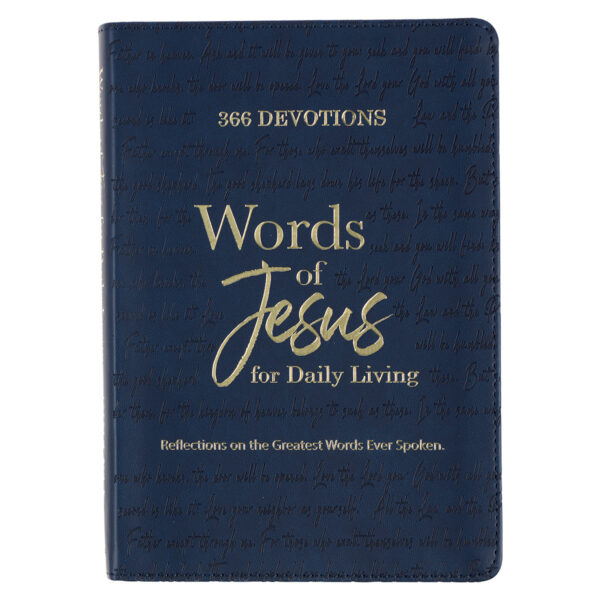 Devotional Words of Jesus for Daily Living Faux Leather 126 2947 0