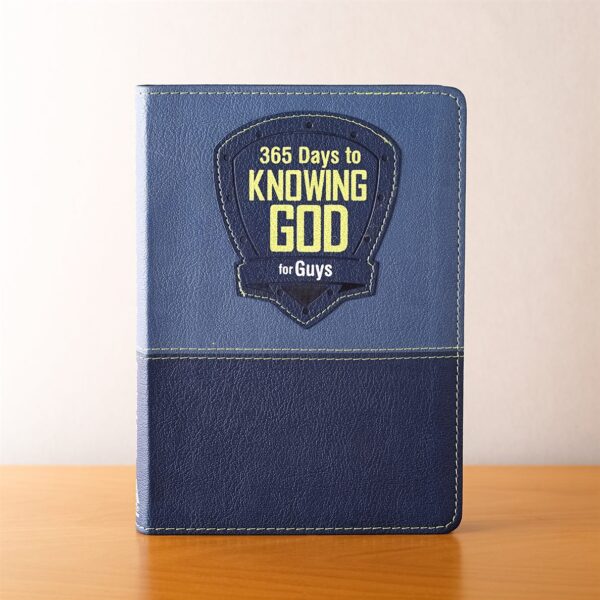 Kid Book 365 Days to Knowing God for Guys Faux Leather 126 2959 3