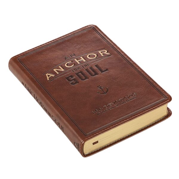 Devotional An Anchor for the Soul Faux Leather - Image 4