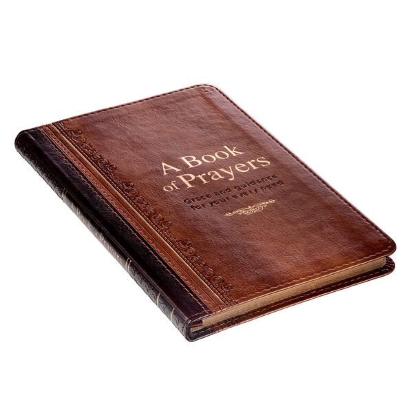 Gift Book A Book of Prayers Faux Leather 126 2982 3