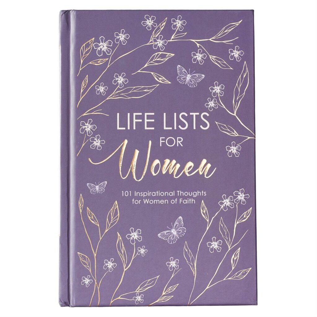 Image of Gift Book Life Lists for Women Hardcover