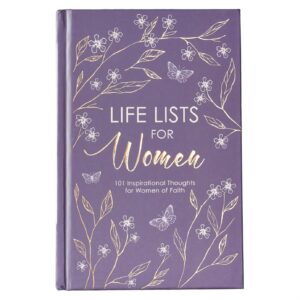 Image of Gift Book Life Lists for Women Hardcover