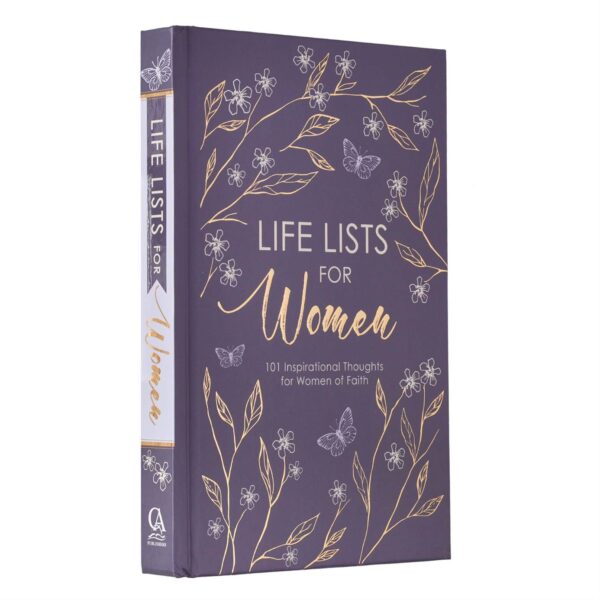 Gift Book Life Lists for Women Hardcover 126 2984 3