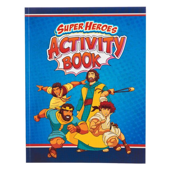 Kid Book Super Heroes Activity Book Softcover 126 3029 0