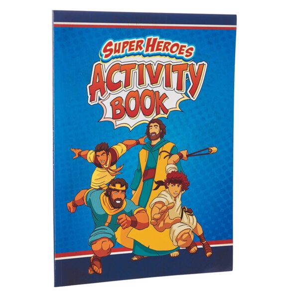 Kid Book Super Heroes Activity Book Softcover 126 3029 3