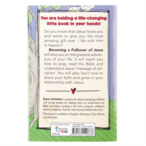 Kid Book Becoming a Follower of Jesus Softcover 126 3030 1