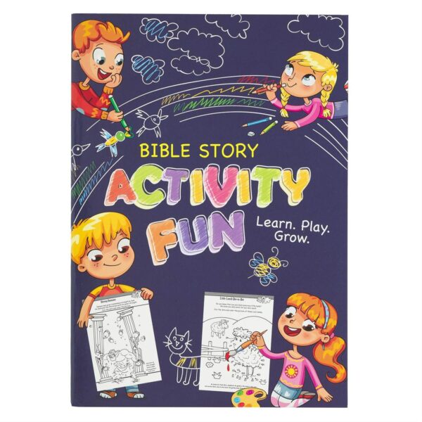 Kid Book Bible Story Activity Fun Softcover 126 3031 0