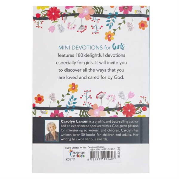 Kid Book Mini Devotions for Girls Softcover 126 3032 1