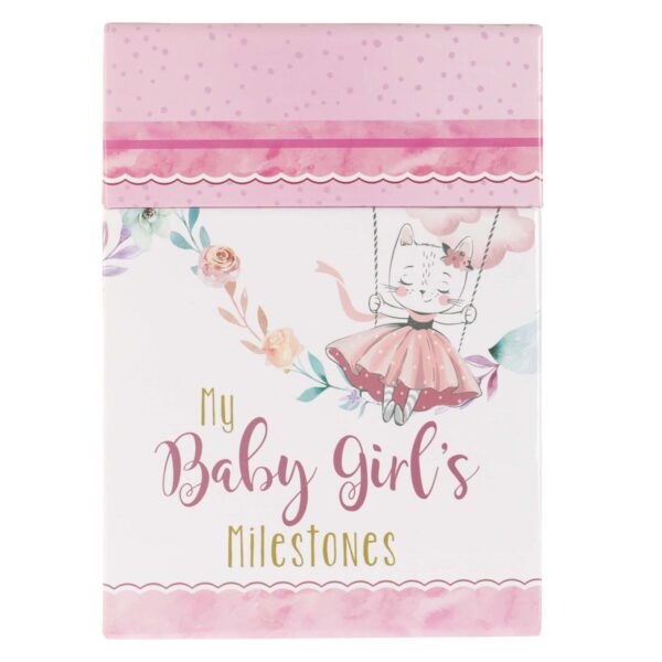 Card Box My Baby Girl's Milestones 126 3043 0