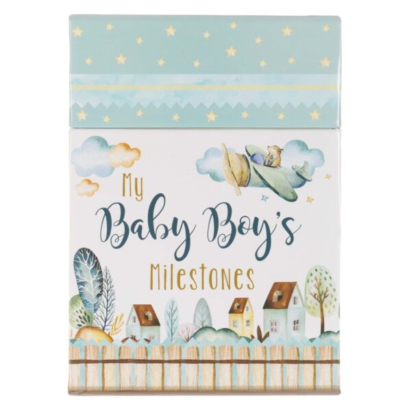 Card Box My Baby Boy's Milestones 126 3044 0