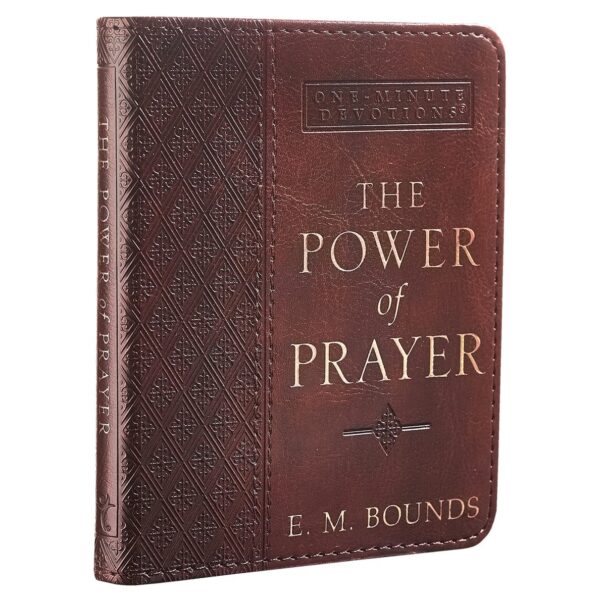 One-Minute Devotions The Power of Prayer Faux Leather 126 3047 3