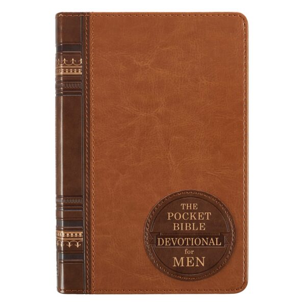 Pocket Bible Devotional for Men Faux Leather 126 3063 0