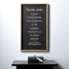 Wall Art Family Rules - Image 3