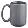 Be Strong Lion Gray Coffee Mug - Joshua 1:9 - Image 3