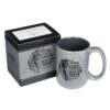 Be Strong Lion Gray Coffee Mug - Joshua 1:9 - Image 4