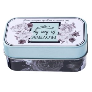 Image of Promise Card Tin-Proverbs To Live By