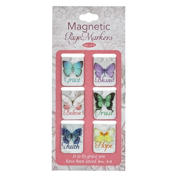 Pagemarker Magnetic Small Butterfly Blessings 132 2008 2