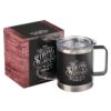Stainless Steel Mug - Be Strong Ephesians 6:10 - 11oz - Image 3