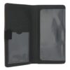 Checkbook Cover I know the Plans Faux Leather with Rectangular Patch - Image 3