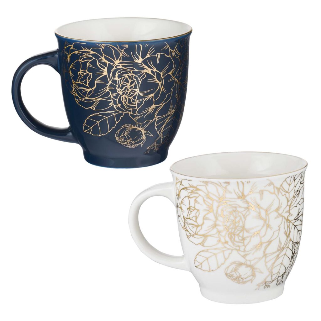 Image of Mug Set Ceramic A Beautiful Morning – 2 Pc