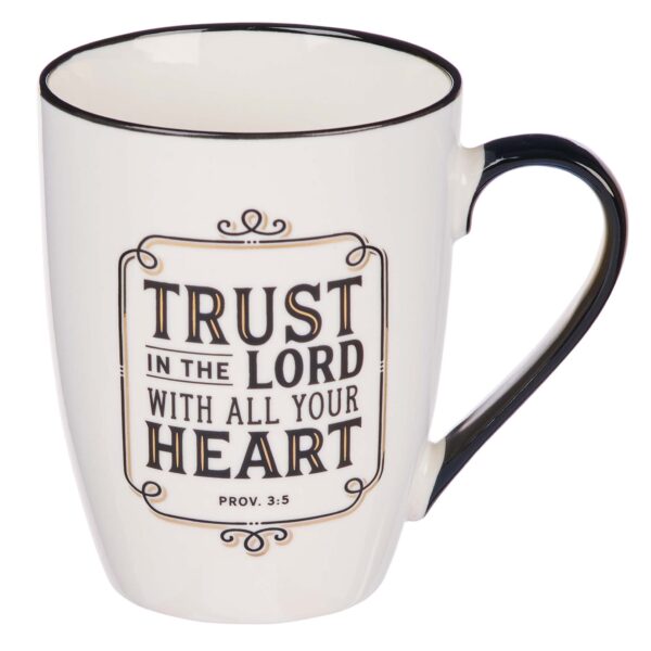 Ceramic Mug Trust in the LORD 12oz – Proverbs 3:5 - Image 2