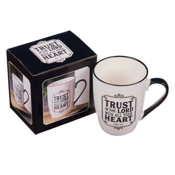Ceramic Mug Trust in the LORD 12oz – Proverbs 3:5 - Image 3