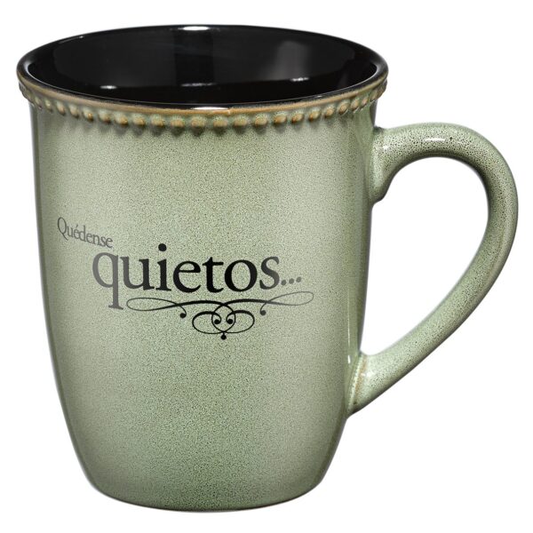 Taza verde Quedense quietos 180 1133 0