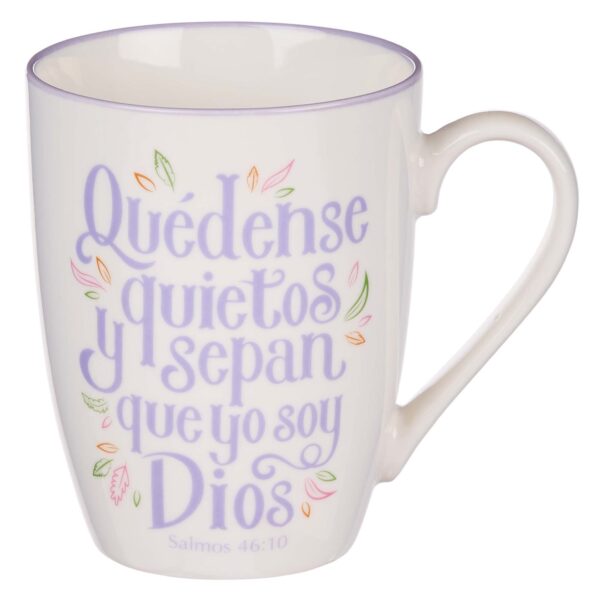 Ceramic Mug Quedense Quietos y Sepan Salmos 46:10 180 1137 0