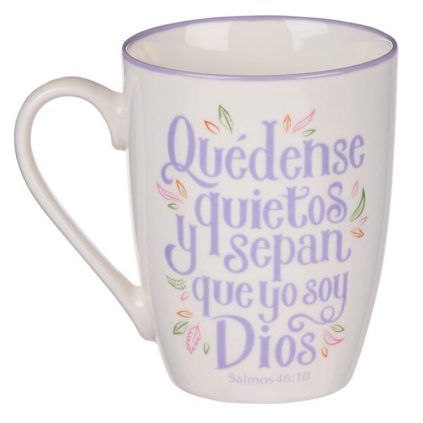 Ceramic Mug Quedense Quietos y Sepan Salmos 46:10 180 1137 1