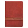 KJV Brown Faux Leather Large Print Compact - Image 2