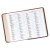 KJV Brown Faux Leather Large Print Compact - Image 11