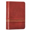 KJV Brown Faux Leather Large Print Compact - Image 5
