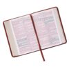 KJV Brown Faux Leather Large Print Compact - Image 7