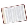 KJV Brown Faux Leather Large Print Compact