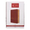 KJV Brown Faux Leather Large Print Compact - Image 10