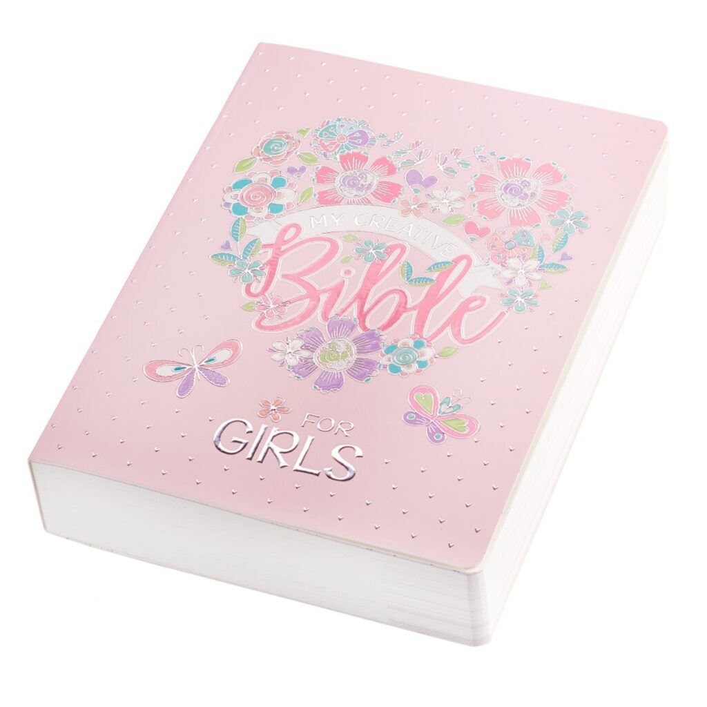 Image of ESV Pink Floral My Creative Journalling Bible for Girls