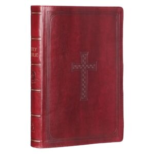Image of KJV Super Giant Print Lux-Leather Burgundy