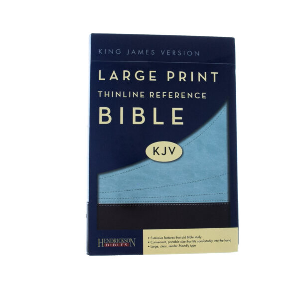 KJV Thinline Reference Bible Chocolate / Blue 206 0086 1