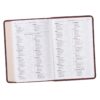 KJV Compact Bible-Brown LuxLeather