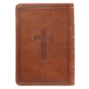 KJV Compact Large Print Lux-Leather Tan - Large Print