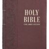 KJV Brown Faux Leather Medium Compact Bible