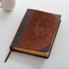 KJV Brown Faux Leather Large Print Thinline Bible - Image 5
