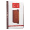 KJV Brown Faux Leather Large Print Thinline Bible - Image 8