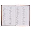 KJV Brown Faux Leather Large Print Thinline Bible - Image 9