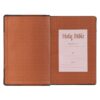 KJV Two-tone Brown Faux Leather Giant Print Full-size Bible - Image 3