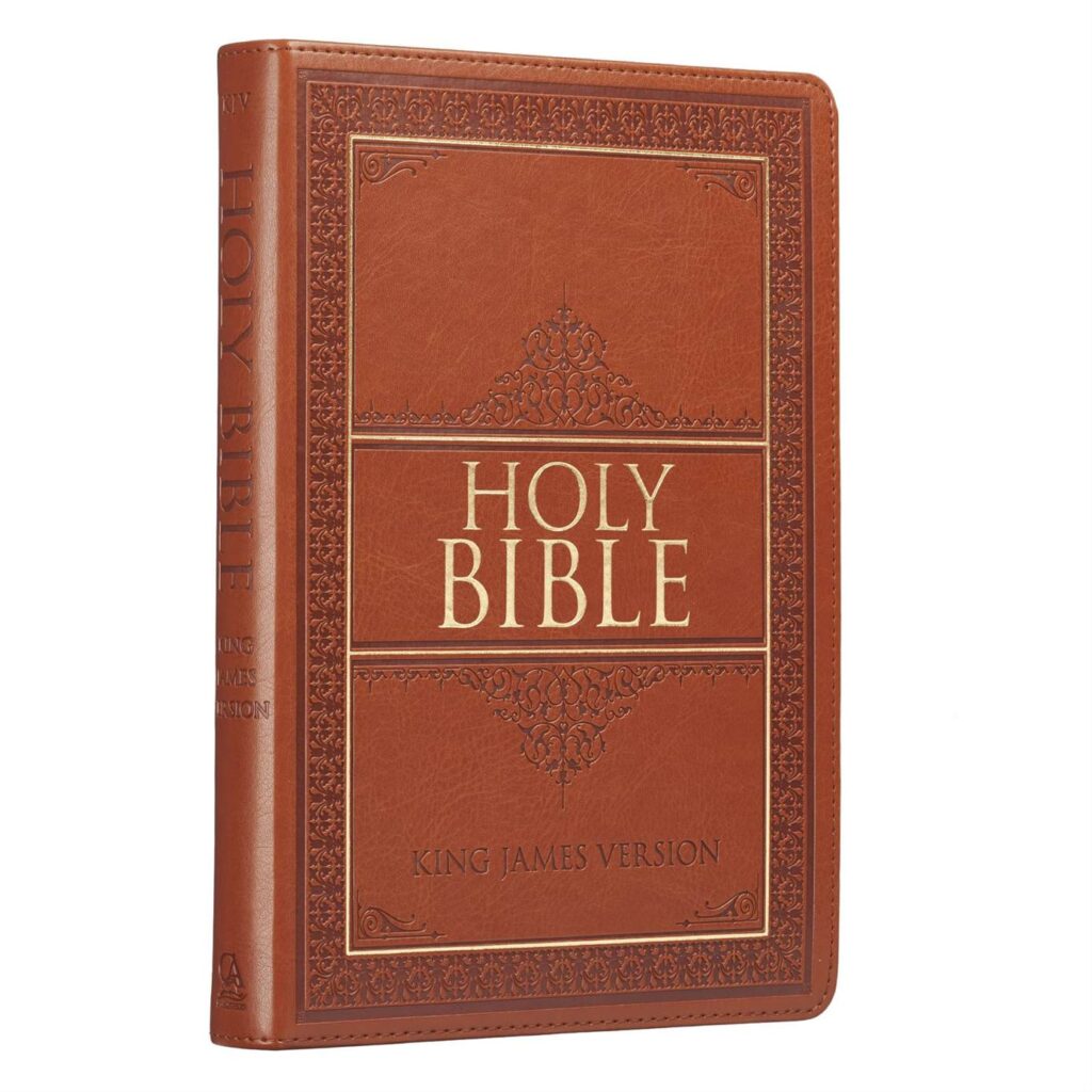 Image of KJV Bible Large Print Tan