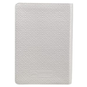 Image of KJV White Faux Leather Compact Bible